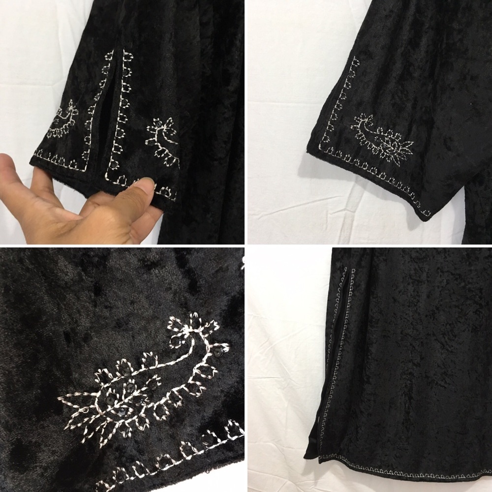 New cacique sexy sensual Velvet gown Plus Sz 26/28. H - Picture 5 of 8